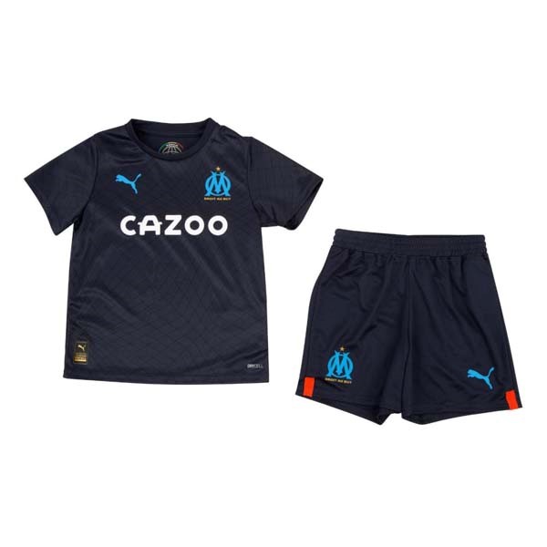 Camiseta Marsella Segunda Equipación Niño 2022/2023